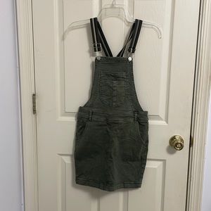 Ashley Mason Green Overall Skirt (S)